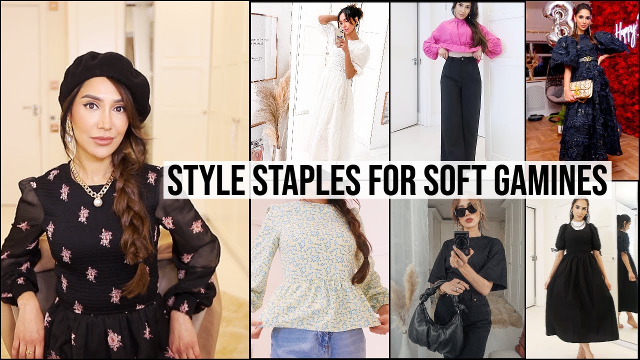 5 Style Staples for the Soft Gamine - Kibbe Body Typing | Amena Khan