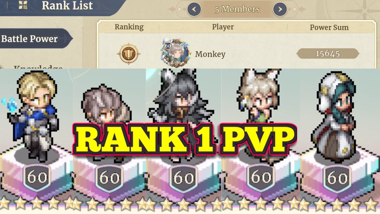 RANK 1 PVP | Sword of Convallaria Global
