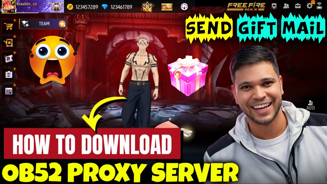 OB52 PROXY SERVER FREE FIRE | FREE FIRE PROXY SERVER 