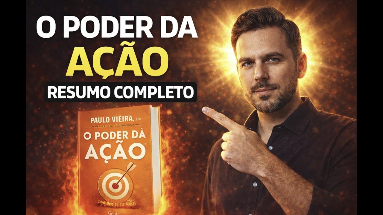 O Poder da Ação - resumo do livro de Paulo Vieira! Tem poder quem age e mais ainda quem age certo.