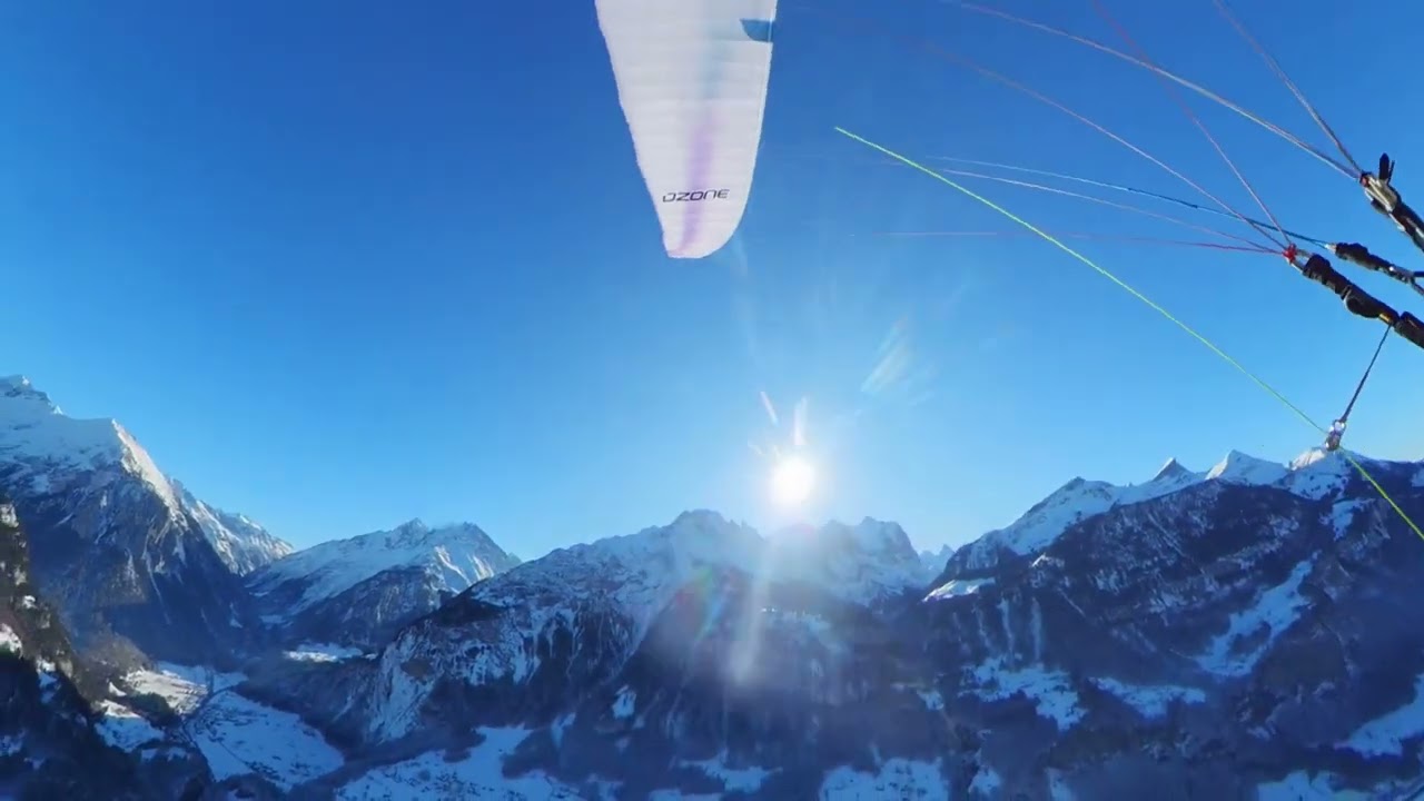 Planplatten Hasliberg Paragliding Switzerland