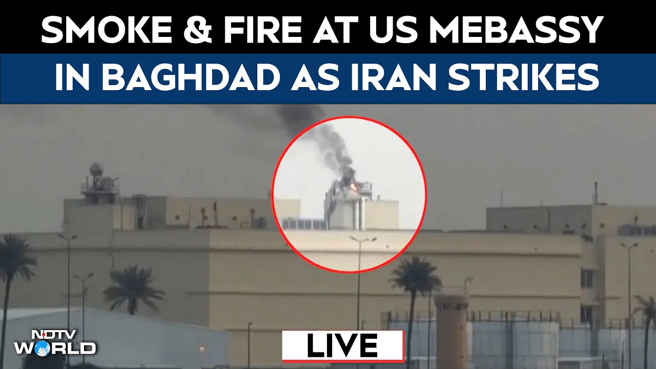US Embassy Attacked LIVE | Iran Attacks US Embassy LIVE | Attack On US Embassy In Baghdad