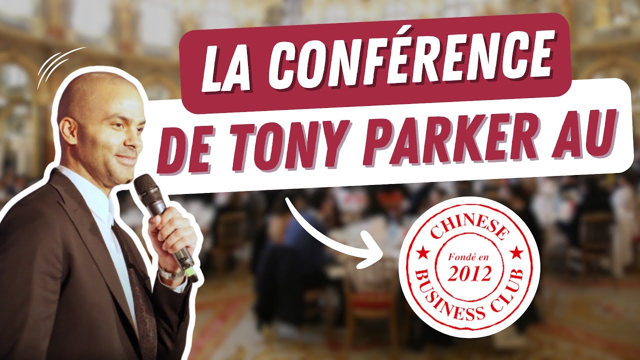 Tony Parker : Parcours, carrière, projets… (conférence ultra inspirante !)