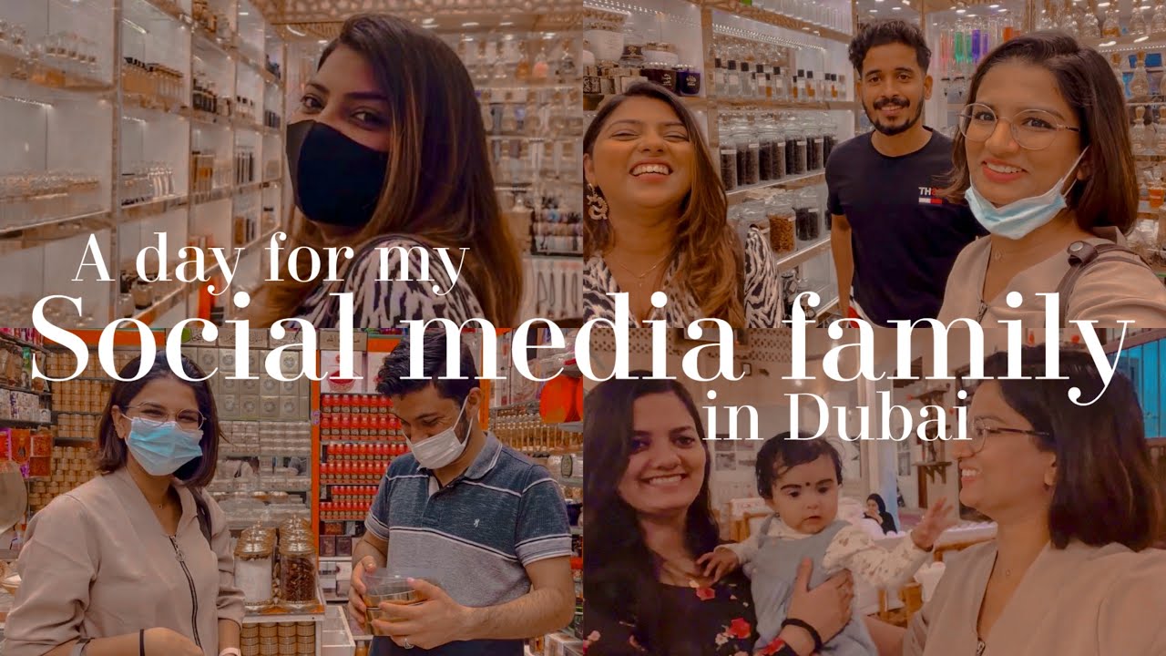A Day for my Social Media Family | Meeting My Instagram family in Dubai | Dubai Vlog
