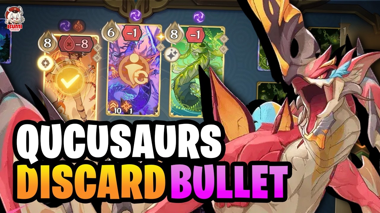 NEW Card Good With Chasca Bullet, Goldflame Qucusaurus | Genshin TCG