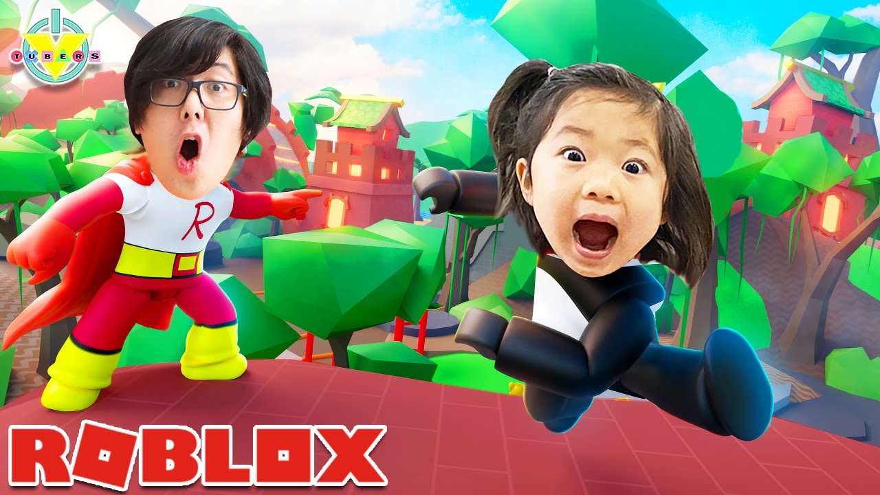 WE'RE IN CHINA!! Roblox Ryan's World NEW Update! Let's Play with Emma and Daddy