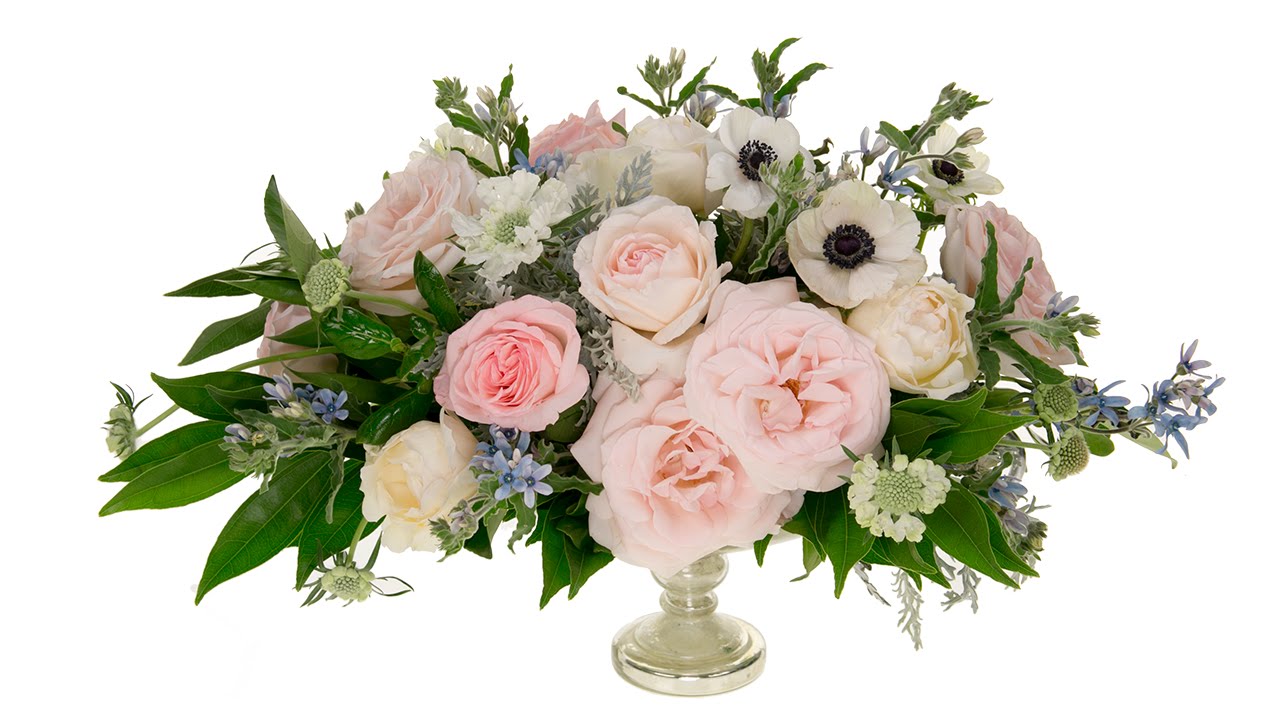 Romantic Compote Centerpiece