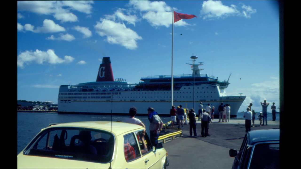 Gotland Visby diabilder 1982