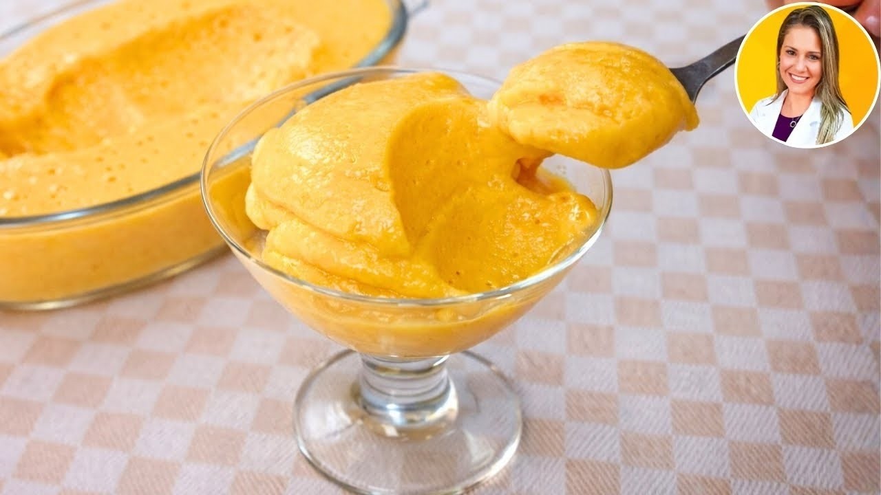 4 INGREDIENTS, No Sugar, ZERO FAT, High Protein & Low Calorie - Healthy & Creamy Fruit Mousse