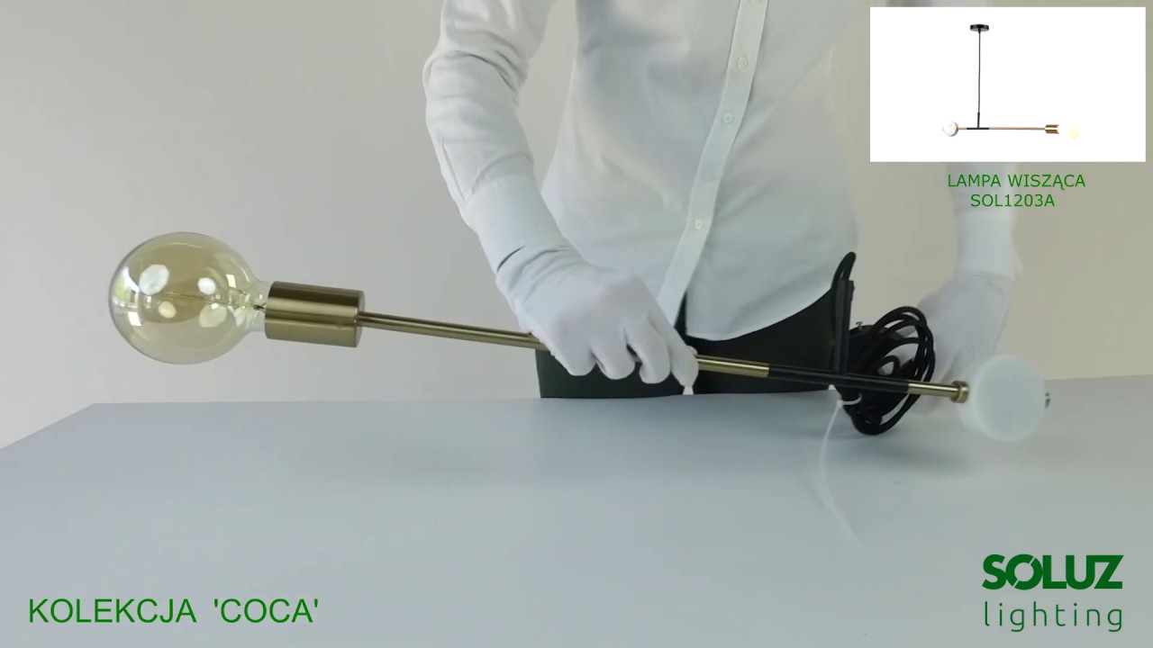 LAMPA WISZĄCA COCA A (SOL1203A) Soluz Lighting
