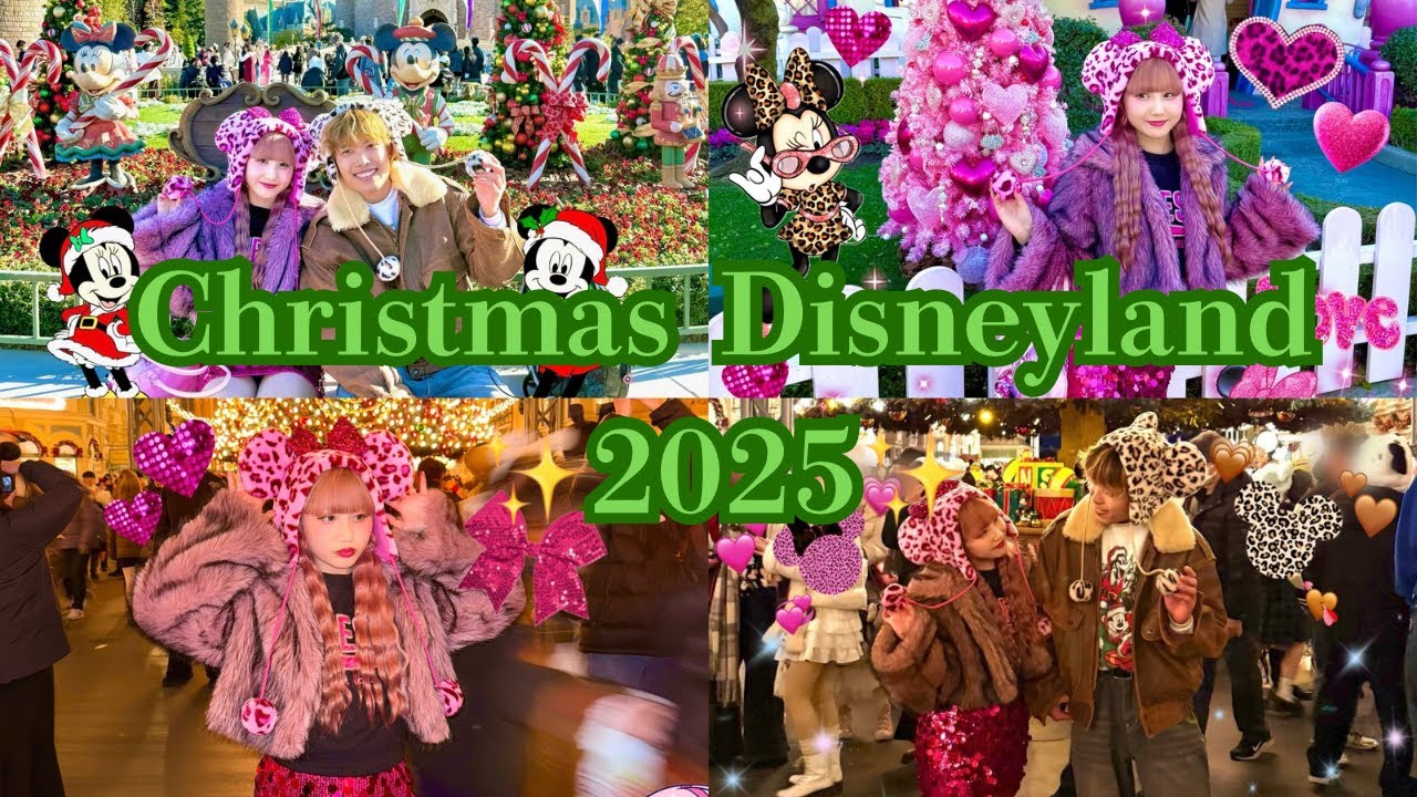【クリスマスディズニー】ランドの新しいクリスマスパレードが最高すぎた🎄❤️✨