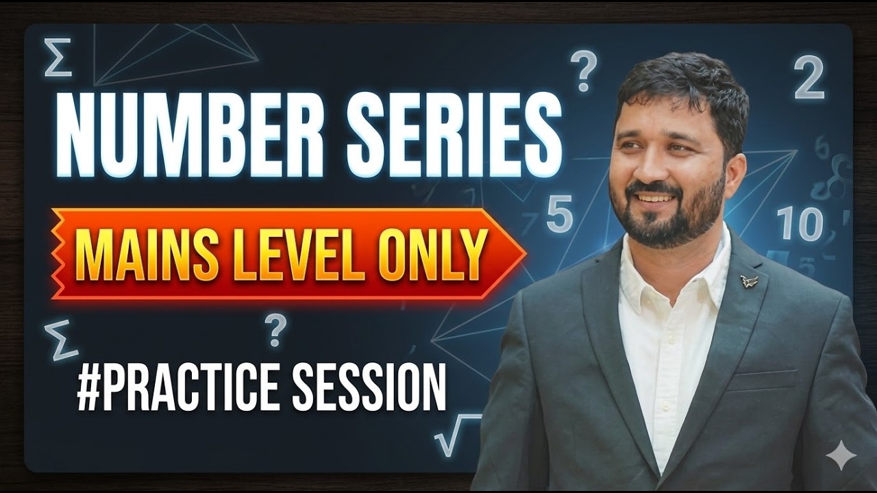 Mains Level Number Series | IBPS / SBI / RBI Practice Session