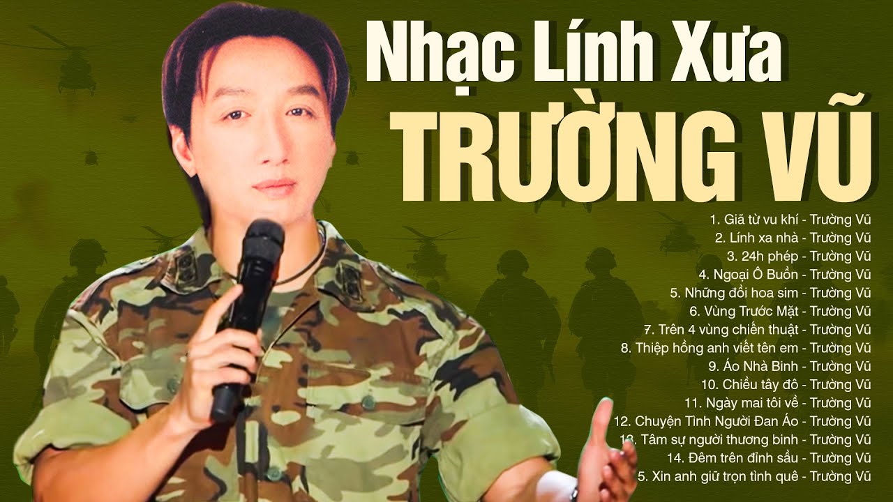 Nhạc L&iacute;nh Xưa TRƯỜNG VŨ Nghe Muốn KH&Oacute;C nức nở - Li&ecirc;n Kh&uacute;c GI&Atilde; TỪ VŨ KH&Iacute; nức nở con tim