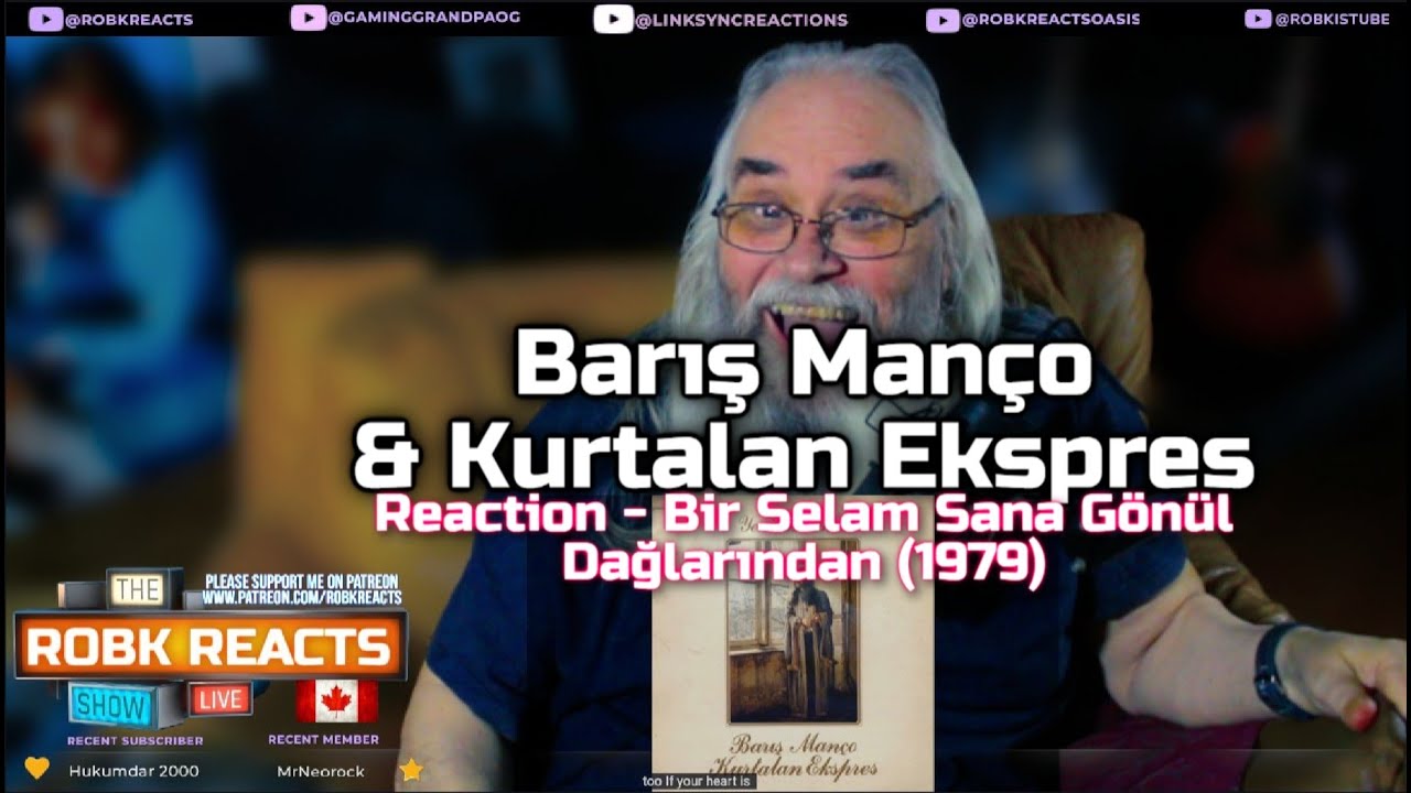 Barış Manço & Kurtalan Ekspres Reaction - Bir Selam Sana Gönül Dağlarından (1979) - Requested