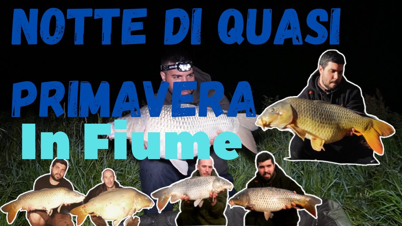 CARPFISHING Notte di quasi primavera in fiume