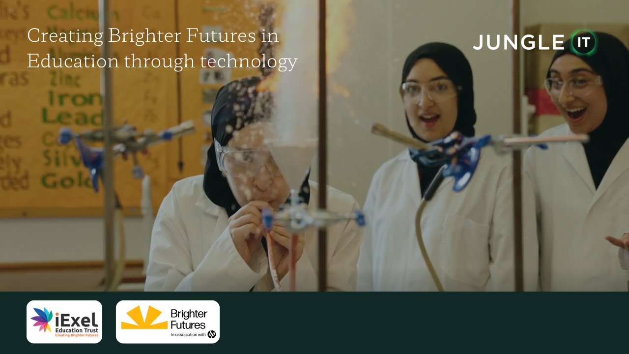Creating Brighter Futures in Education through technology with IExel Education Trust | Jungle IT