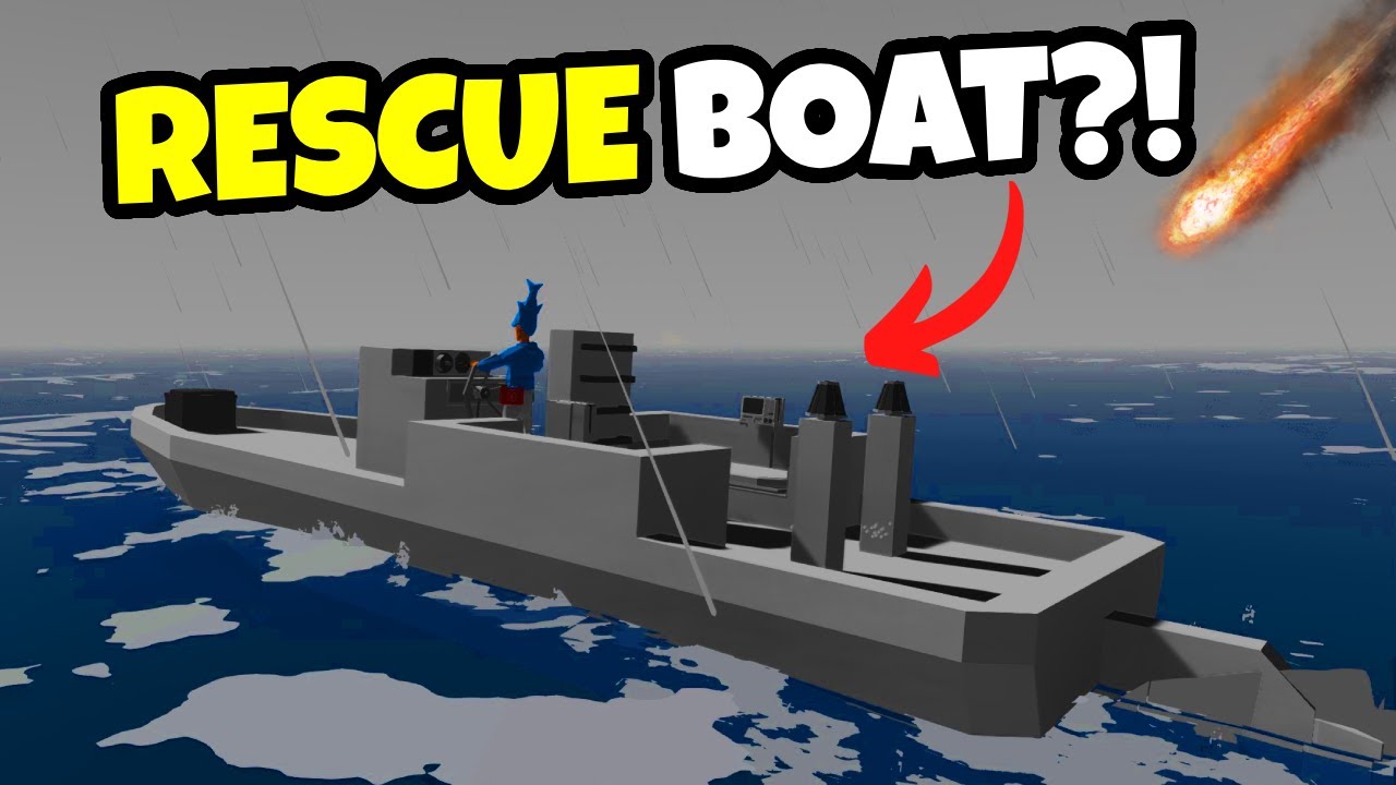 Building Starter Rescue Boat! | Stormworks Career Series (E4,S1)