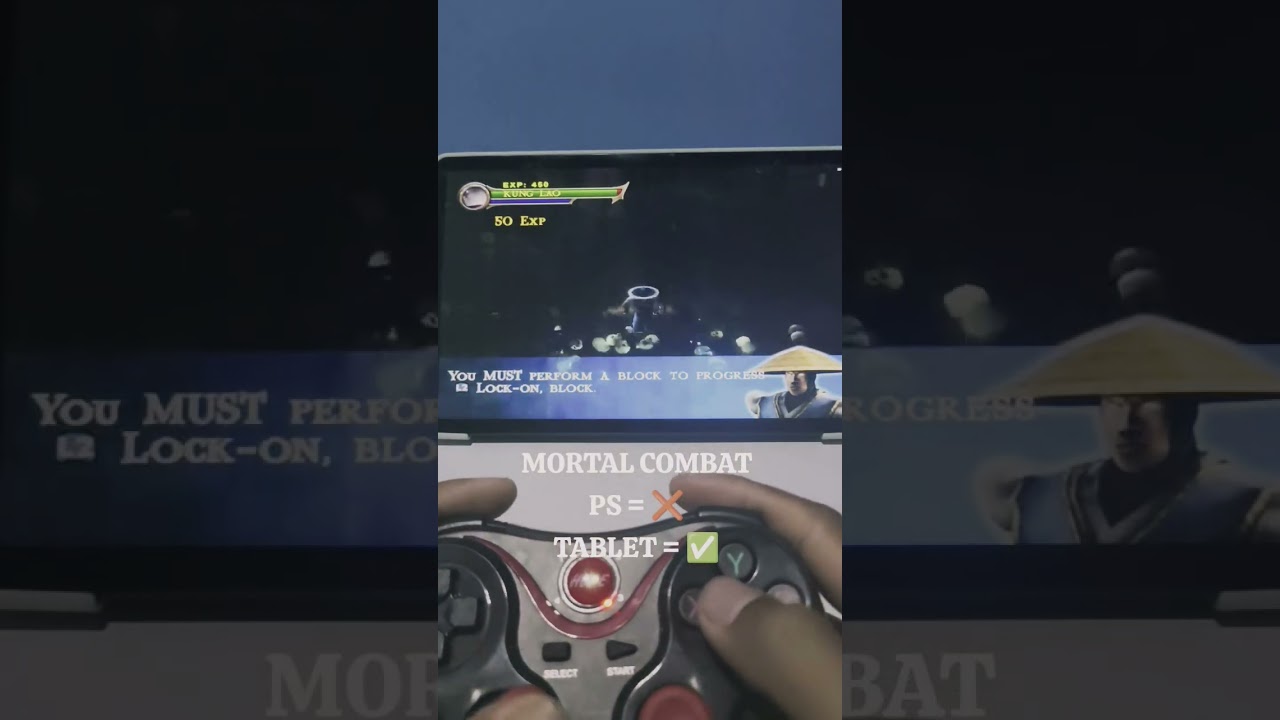 MORTAL COMBAT IN TABLET !!!#viralvideo #gameps2 #mortalkombat #viralshorts #games