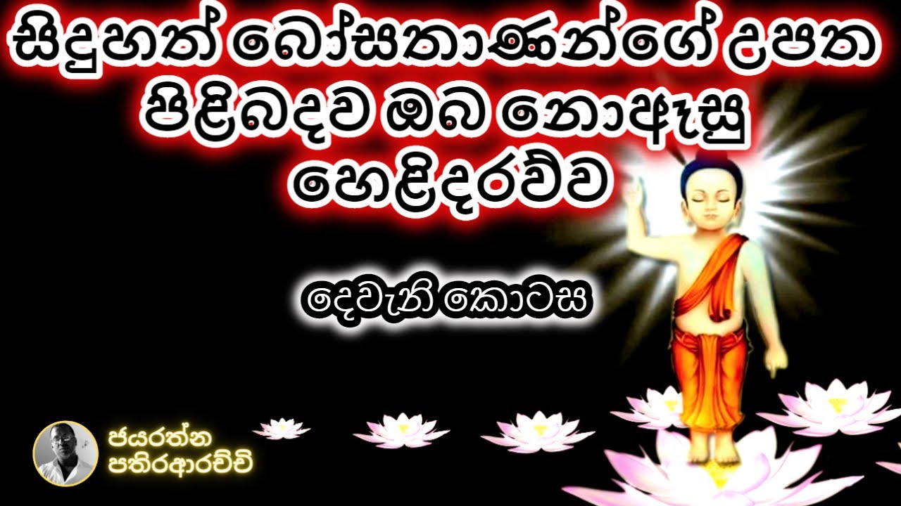 සිදුහත් බෝසතාණන්ගේ උපත පිළිබදව ඔබ නොඈසු හෙළිදරව්ව ! | 61 - 060 EP 02 #buddha #pathiraarachchi #hela