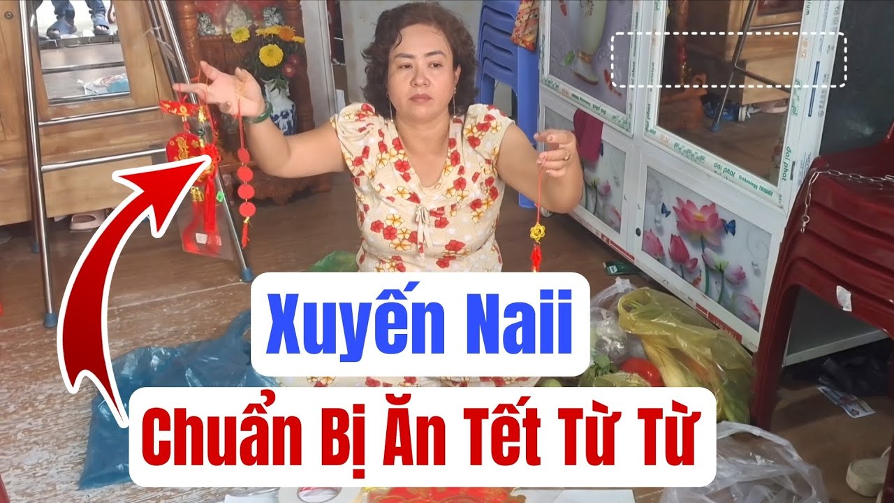 Xuyến Naii chuẩn bị ăn TẾT linh đình đại gia đình ơi #phạmmongag #xuyennaii #ngoạiLan 