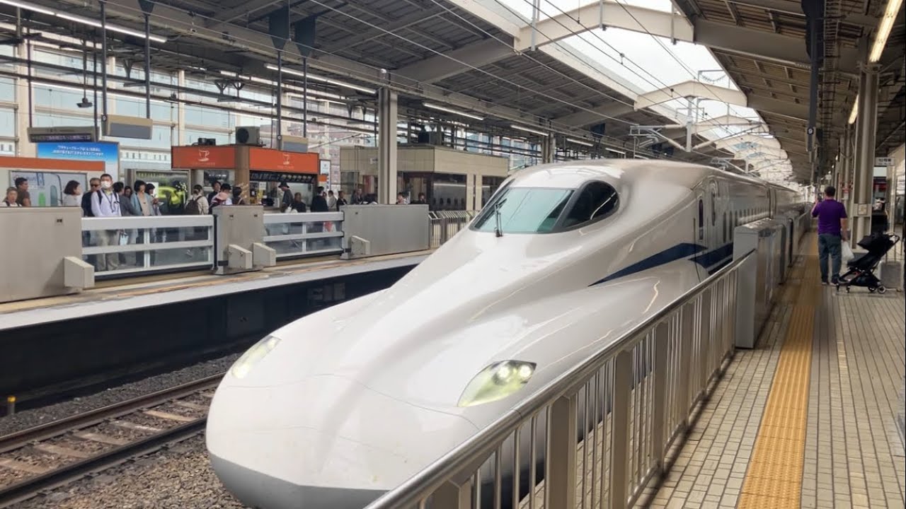 【日立SiC】N700S系H5編成のぞみ335号 JR京都駅入線 東海道新幹線2025/05/18