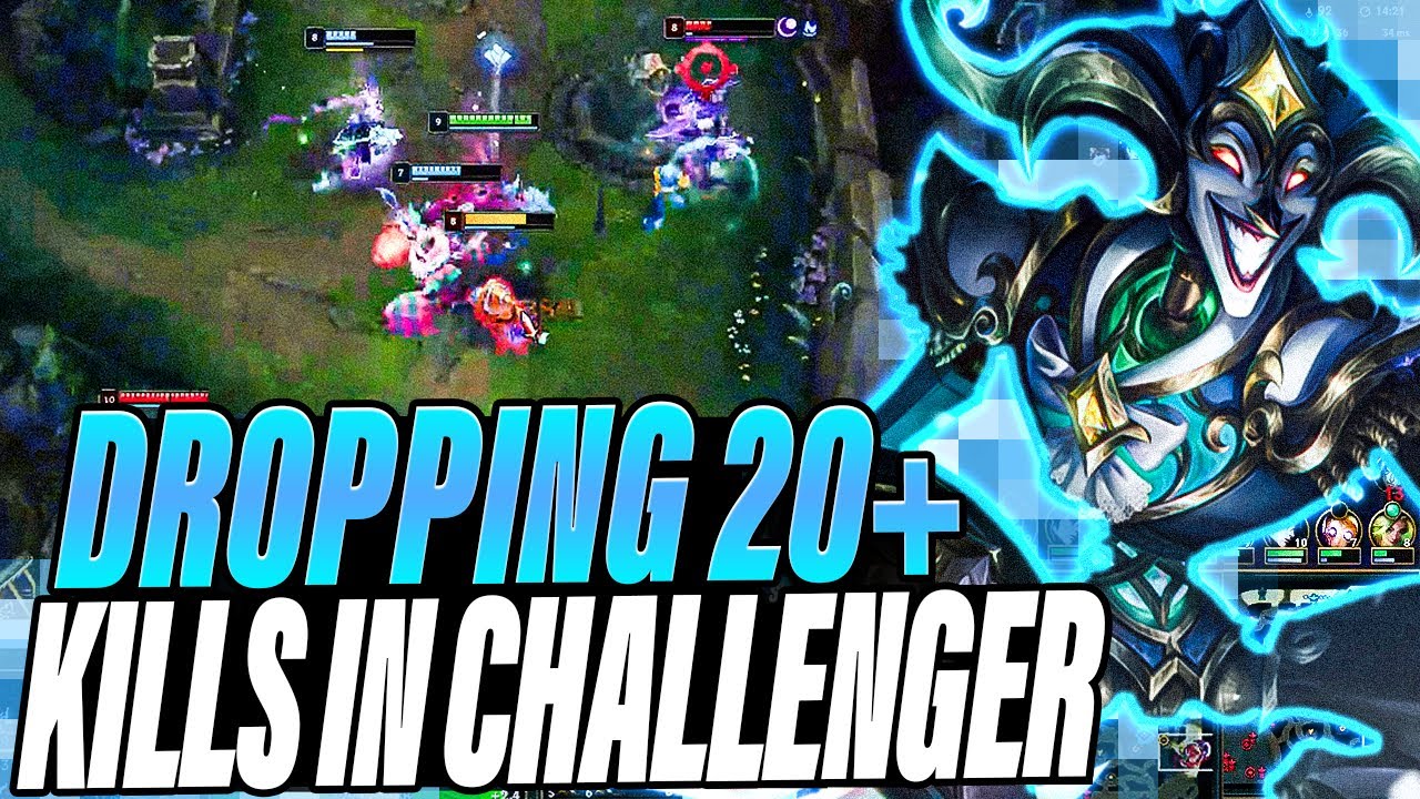 DROPPING 20+ KILLS IN CHALLENGER ON SHACO!