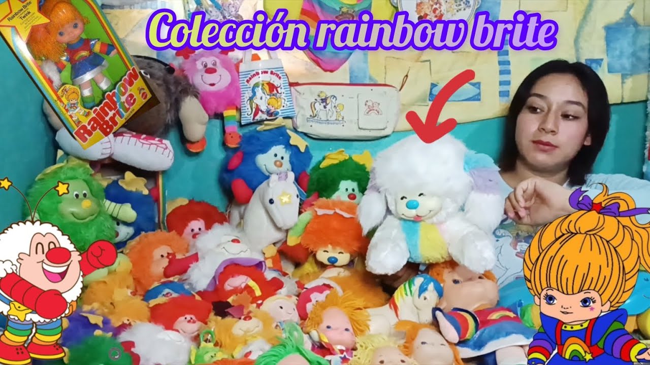 🌈colección rainbow brite #rainbowbrite #chachareando #juguetesvintage #juguetesantiguos #nostalgia