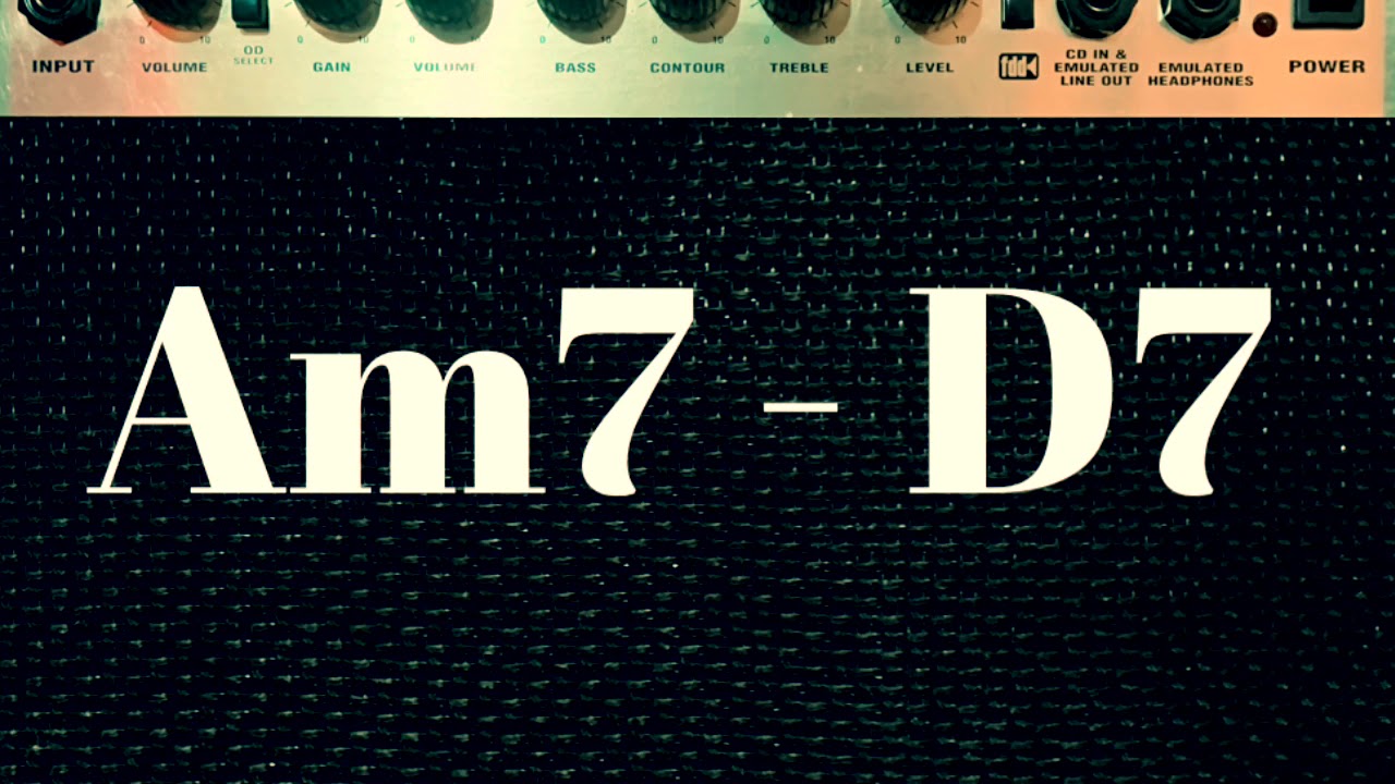Funky A Dorian Scale Backing Track