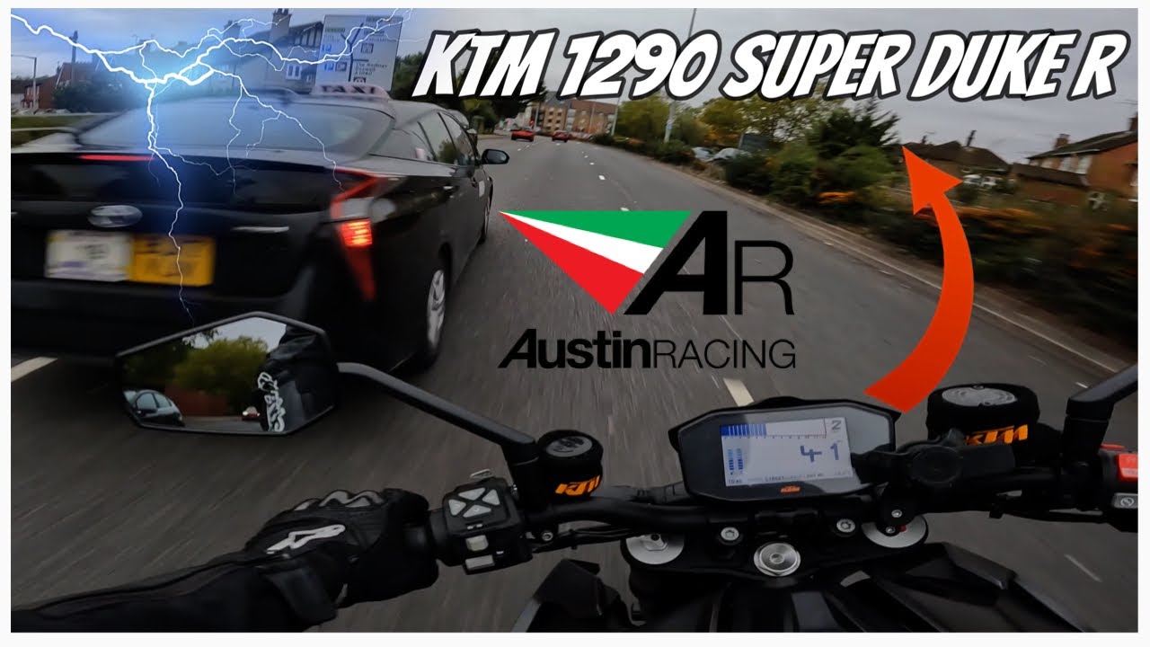 KTM 1290 Super Duke R Austin Racing Exhaust Sound 