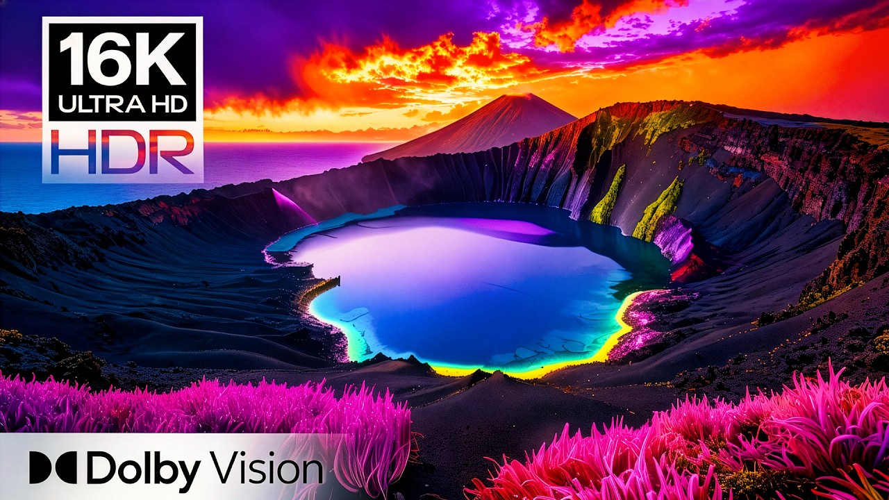 STUNNING OLED HDR Visuals Ever | 16K HDR Dolby Vision (8K/4K ULTRA HD TV)