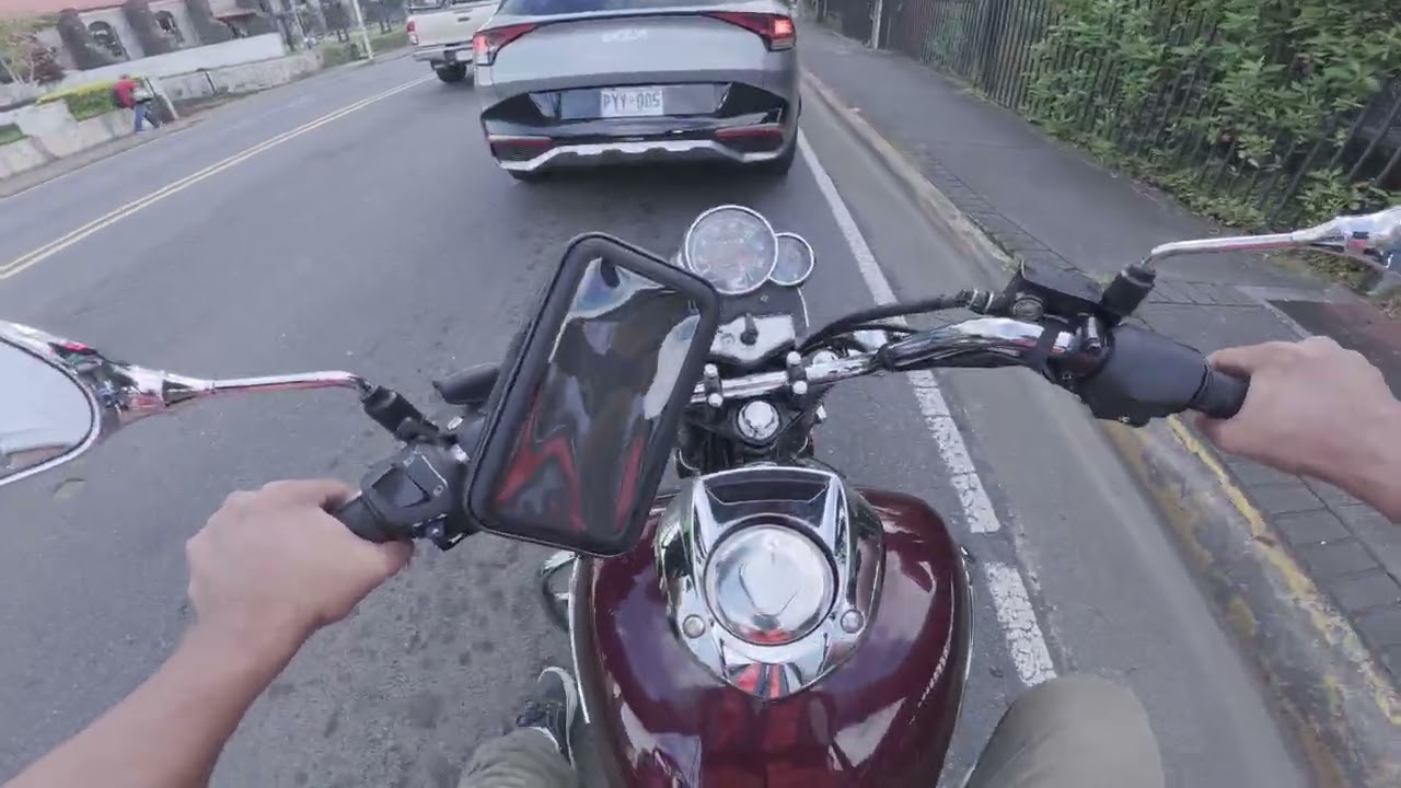 Mercedes y Cubujuquí de Heredia | Honda Shadow 150