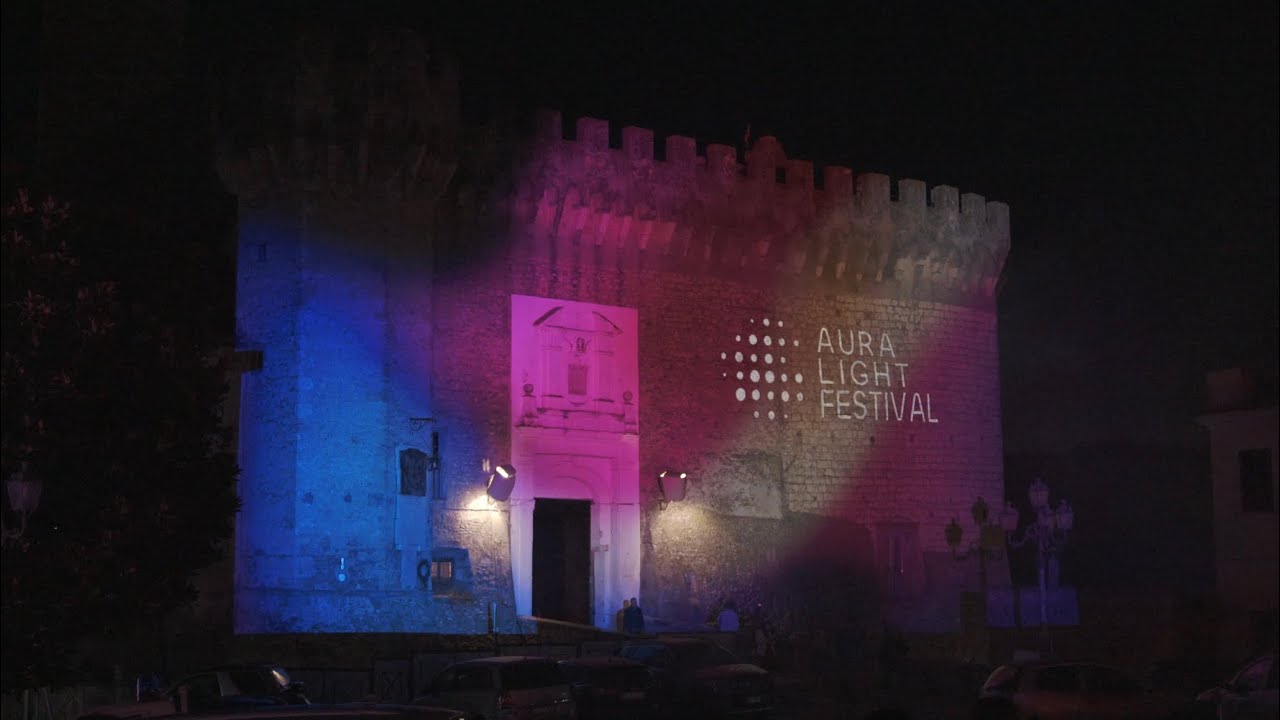 Civitella San Paolo “AURA Light Festival” _Projection Mapping_2025