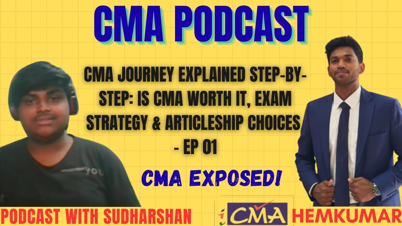 Is CMA Really Worth It? Honest Answers to 10 Questions Every Student Has | EP 01 | Sudharshan Speaks