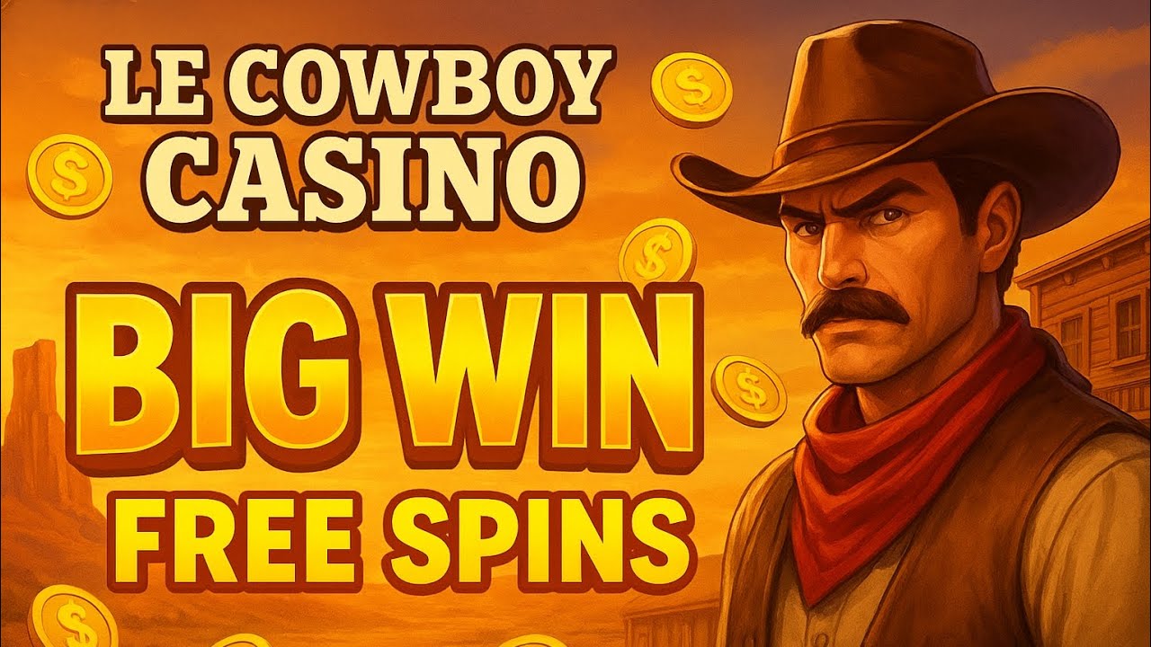Le Cowboy Casino &ndash; Massive Free Spins Win! 🔥 Wild West Big Bonus