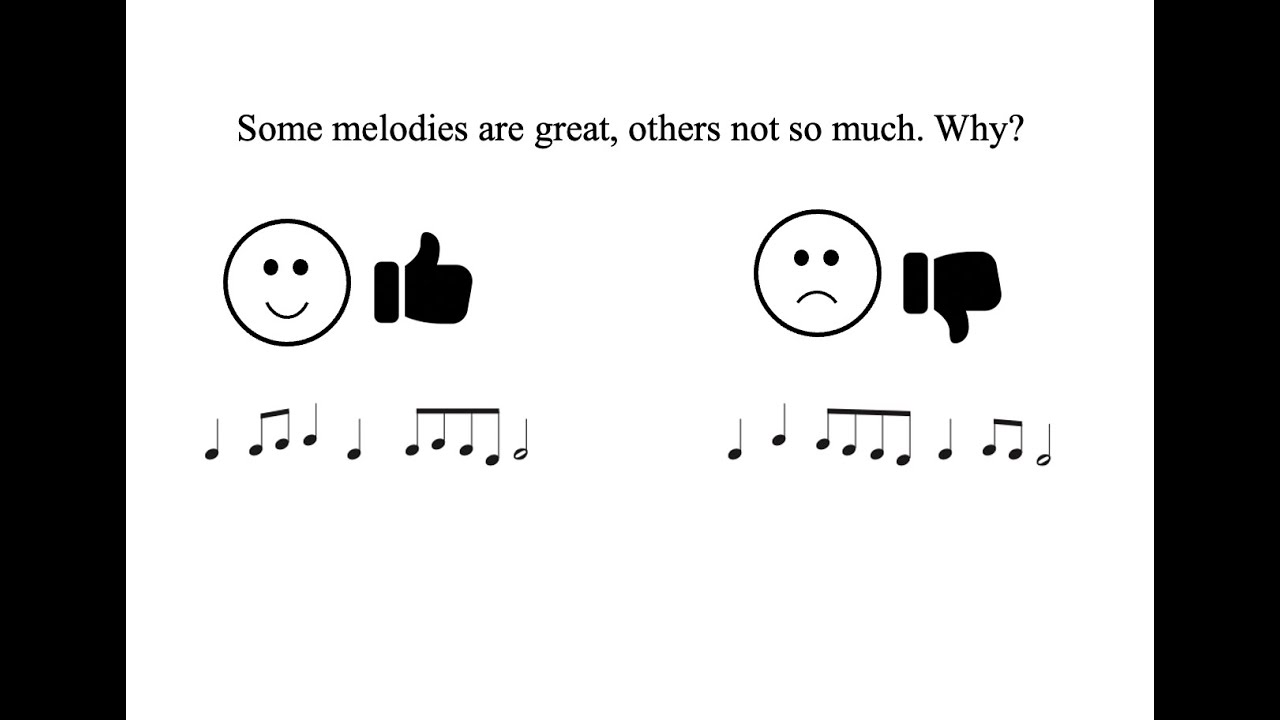 What Makes a Great Melody? (Part I)