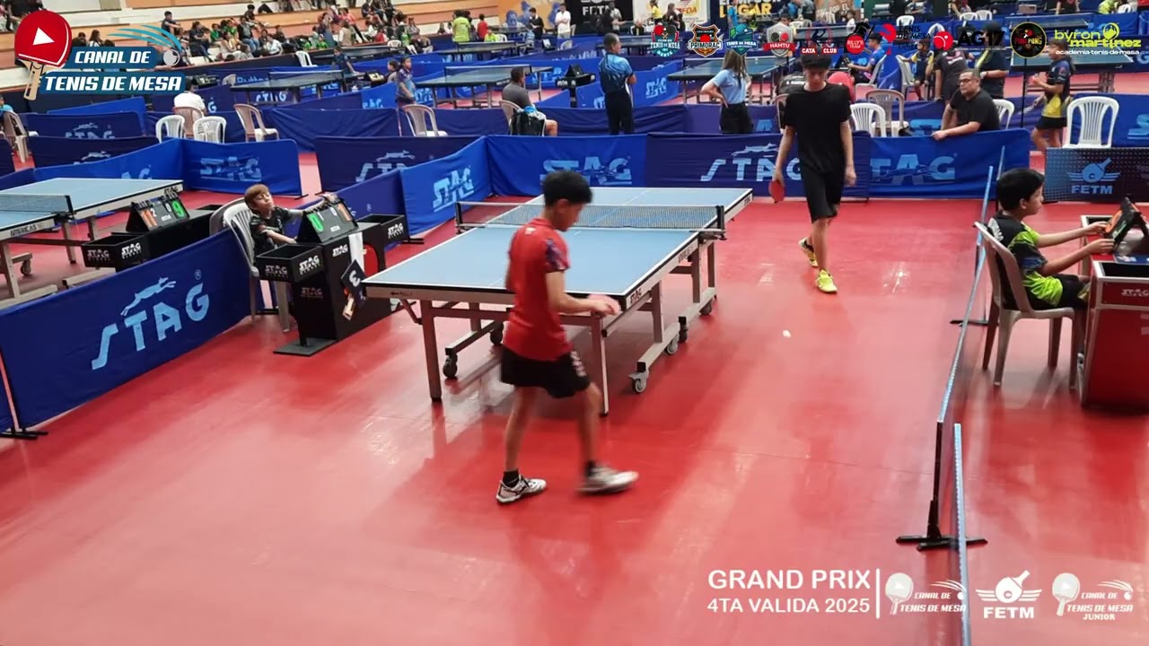 Grand Prix 2025 (4ta Válida) | U19 | 8vos | Toro Sebastian Vs Vidal Mathew