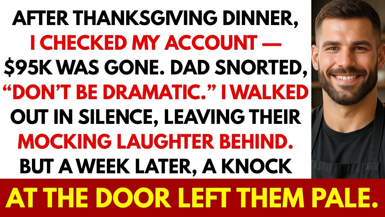 After Thanksgiving Dinner, I Woke Up To Find My Account Drained. Dad Snorted, “Don’t Be Dramatic.”