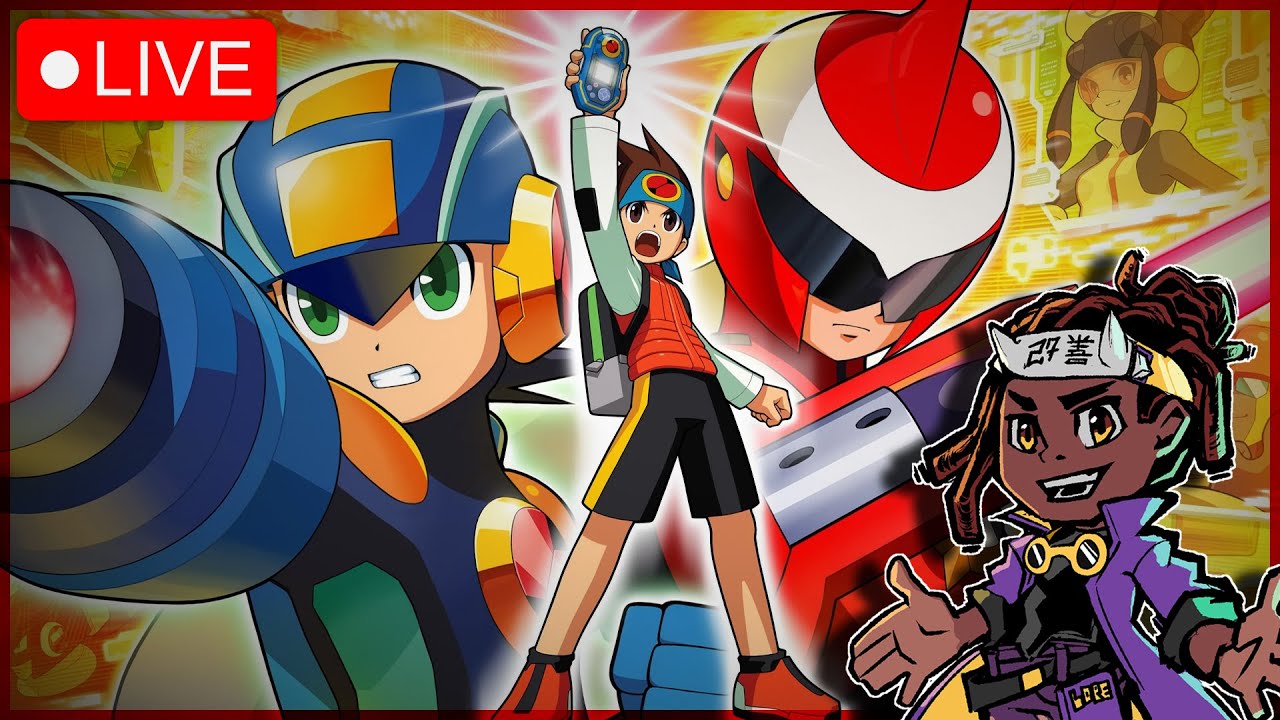 Let's Save the Internet | Mega Man Battle Network Legacy Collection LIVE