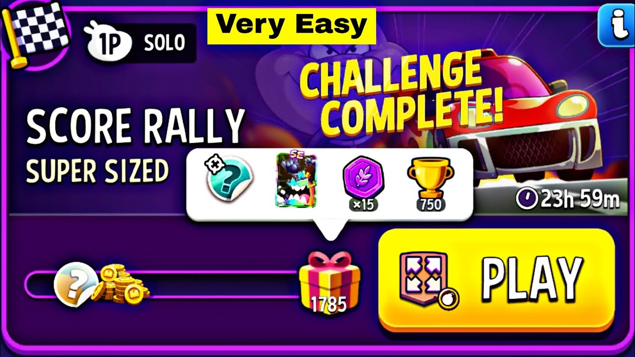 super sized bombs away score rally very easy challenge | match masters | score rally super sized