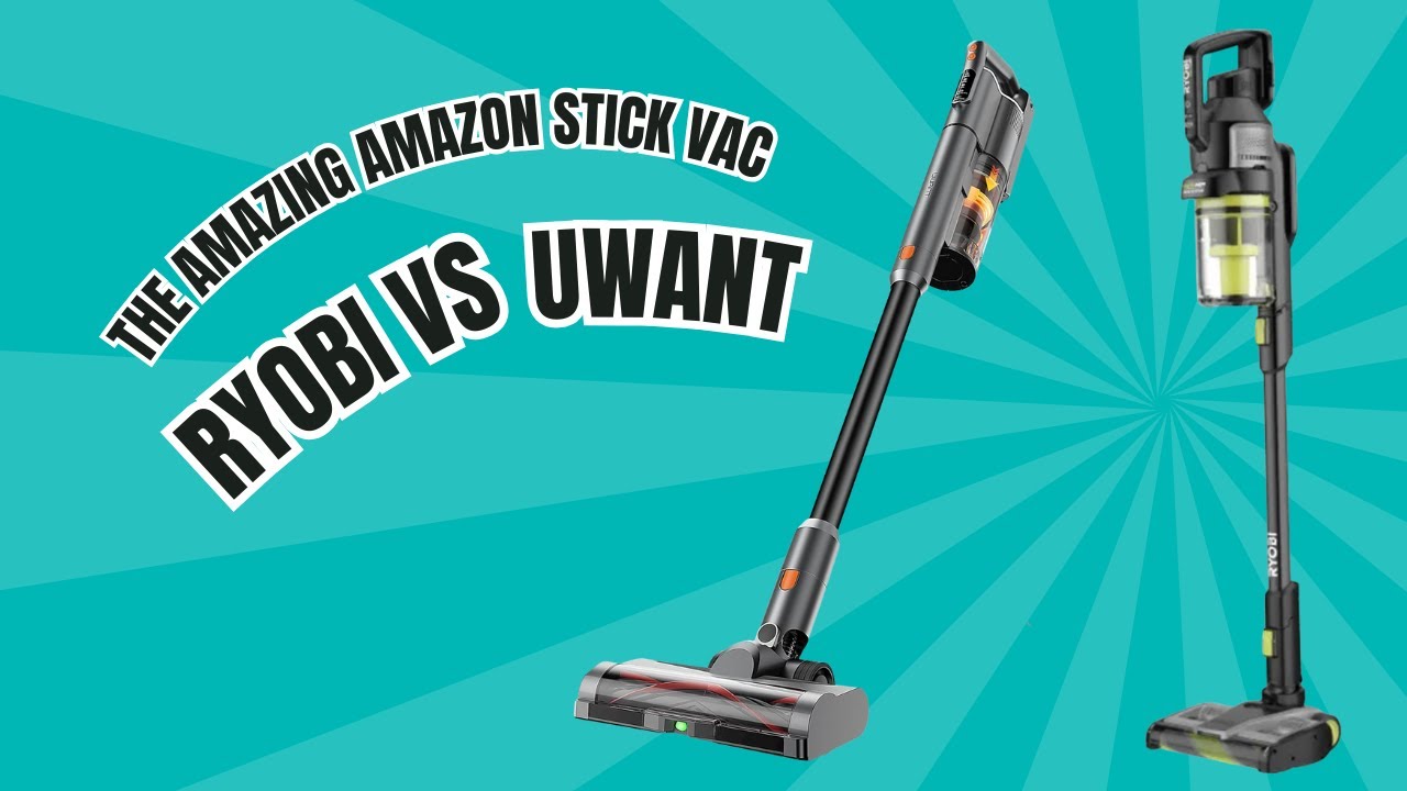 Сравнение вертикальных пылесосов UWANT и RYOBI: какой из них действительно победит? Проверено на ...