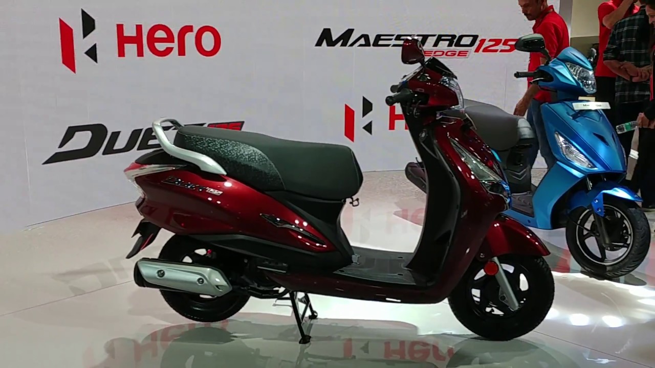 Hero Duet 125 / Destini 125 Walkaround in Hindi | MotorOctane | Auto Expo 2018