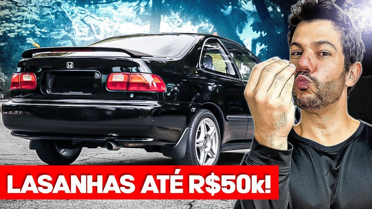 10 CARROS SONHOS DE GEARHEADS AT&Eacute; R$50 MIL!!😱