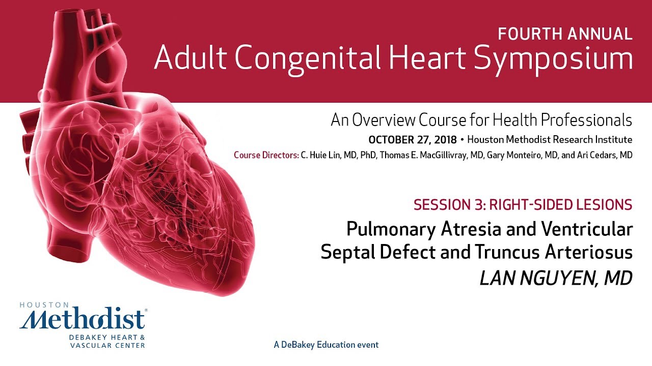 Pulmonary Atresia and Ventricular Septal Defect and Truncus Arteriosus (Lan Nguyen, MD)
