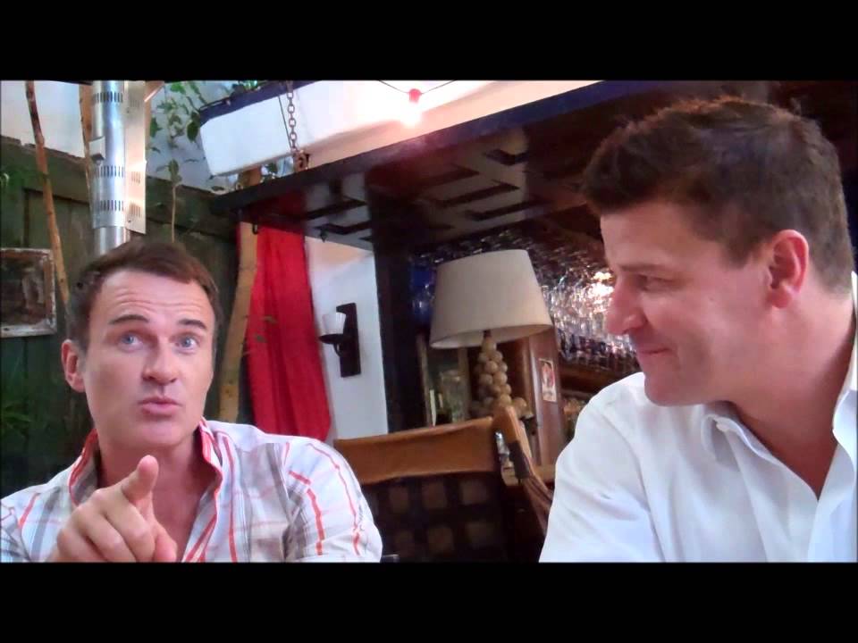 Julian McMahon and David Boreanaz on FULL CIRCLE
