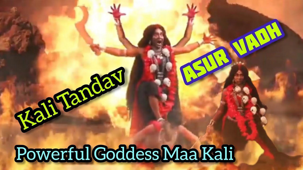 Maa Kali Asur Vadh || Powerful Goddess Maa Kali Tandav || Jai Maa Kali
