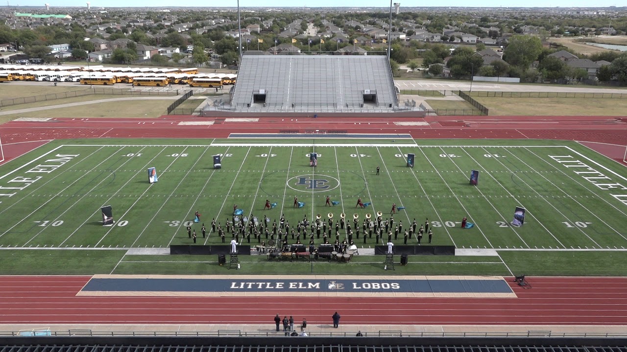 Denison HS Touch of Gold at Area B Marching Contest
