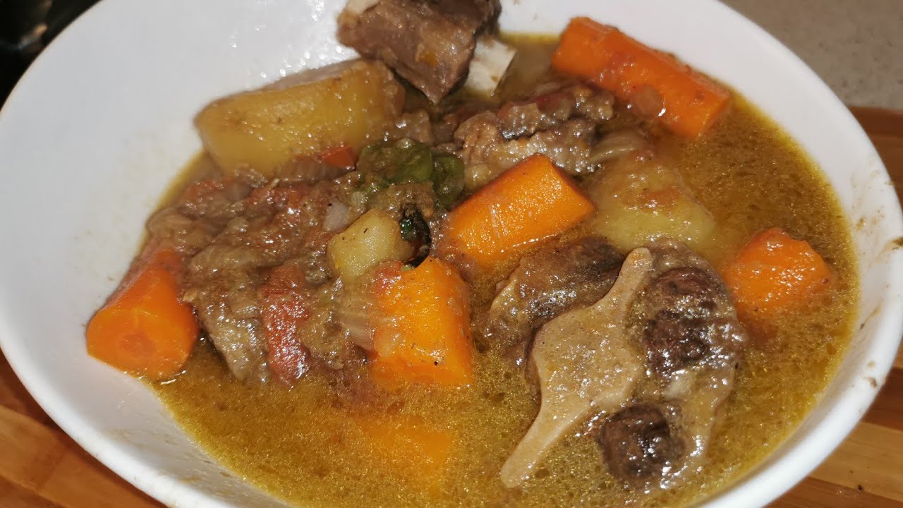 Recette Comment Préparer le Bouillon de Queue de Boeuf/ Abigael Foods