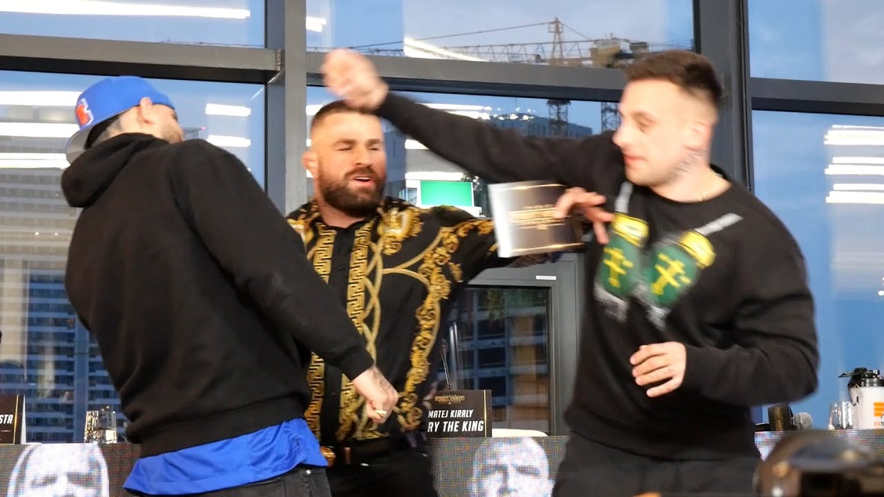 Flexking to skúsil opäť! FRAYER FLEXKING vs. REFEW - Staredown Video | Fight Night Challenge 2
