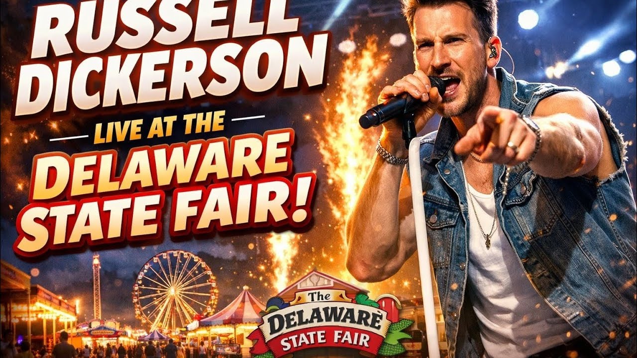Russell Dickerson Full Concert @ The Delaware State Fair 7/24/25