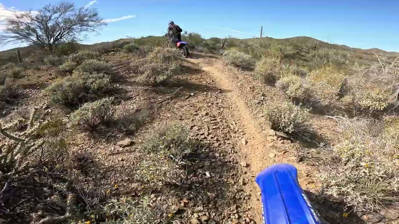 Boulders OHV YZ250 ride